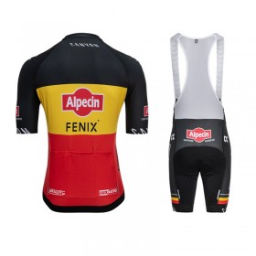 Combinaison Cycliste + Cuissard à Bretelles 2021 Alpecin-Fenix N001